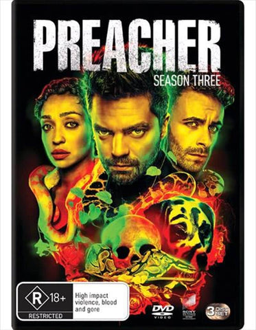 Darrahopens Gift & Novelty > DVDs. CDs and Blurays Preacher - Season 3 DVD