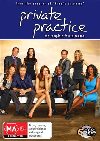 Darrahopens Gift & Novelty > DVDs. CDs and Blurays Private Practice - Season 4 DVD