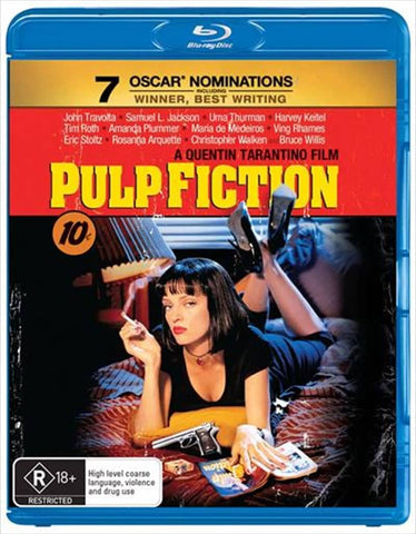 Darrahopens Gift & Novelty > DVDs. CDs and Blurays Pulp Fiction Blu-ray