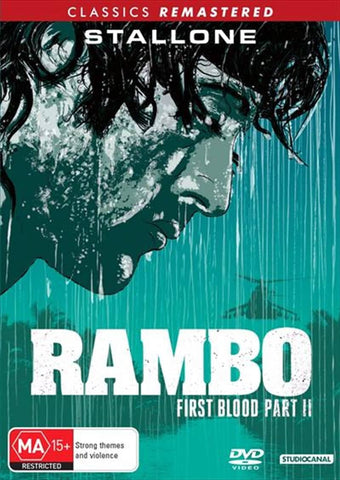 Darrahopens Gift & Novelty > DVDs. CDs and Blurays Rambo - First Blood II DVD