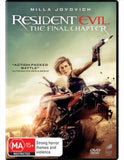 Darrahopens Gift & Novelty > DVDs. CDs and Blurays Resident Evil - The Final Chapter DVD