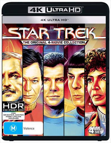 Darrahopens Gift & Novelty > DVDs. CDs and Blurays Star Trek - The Motion Picture / Star Trek II - The Wrath Of Khan / Star Trek III - The Search For S UHD