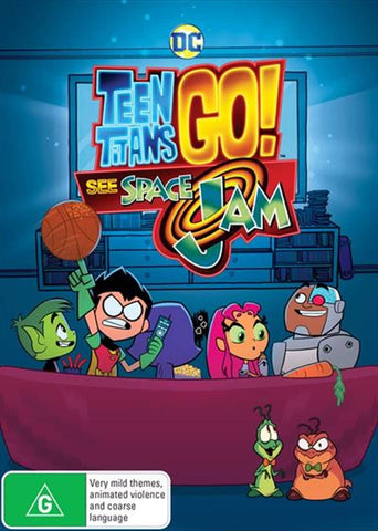 Darrahopens Gift & Novelty > DVDs. CDs and Blurays Teen Titans Go! See Space Jam DVD