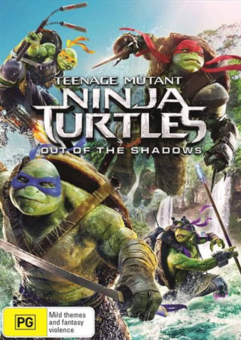 Darrahopens Gift & Novelty > DVDs. CDs and Blurays Teenage Mutant Ninja Turtles - Out Of The Shadows DVD