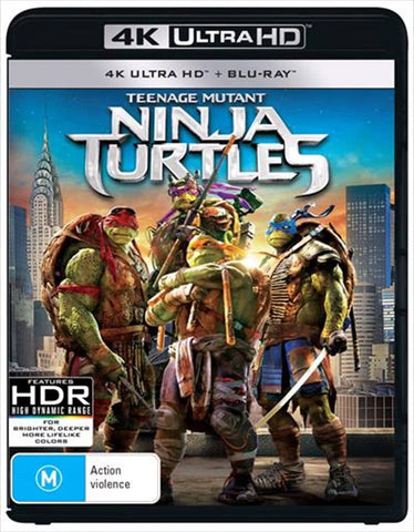 Darrahopens Gift & Novelty > DVDs. CDs and Blurays Teenage Mutant Ninja Turtles UHD