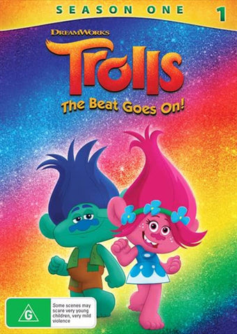 Darrahopens Gift & Novelty > DVDs. CDs and Blurays Trolls - The Beat Goes On - Season 1 DVD