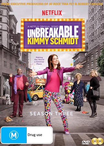 Darrahopens Gift & Novelty > DVDs. CDs and Blurays Unbreakable Kimmy Schmidt - Season 3 DVD
