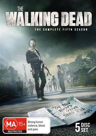 Darrahopens Gift & Novelty > DVDs. CDs and Blurays Walking Dead - Season 5, The DVD