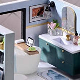 darrahopens Gift & Novelty > Fashion Dollhouse Miniature with Furniture Kit Plus Dust Proof and Music Movement - Cozy time  (Valentine's Day Gift Idea)