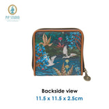 Darrahopens Gift & Novelty > Fashion PIP Studio Garden Dark Blue Square Wallet