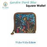 Darrahopens Gift & Novelty > Fashion PIP Studio Garden Dark Blue Square Wallet
