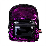 Darrahopens Gift & Novelty > Fashion Purple Sequins BooBoo Backpack Mini