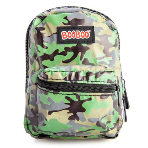 Darrahopens Gift & Novelty > Fashion Reflective Green/Grey Camo BooBoo Backpack Mini