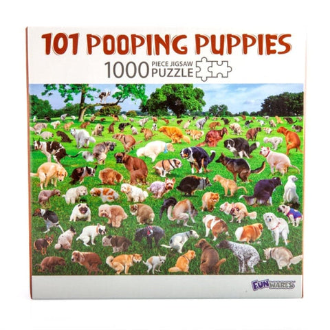 Darrahopens Gift & Novelty > Games 101 Pooping Puppies 1000 pc Jigsaw Puzzle