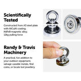 darrahopens Gift & Novelty > Games 12Kg SALVAGE Strong MAGNET N52 Neodymium Eyebolt Circular Ring
