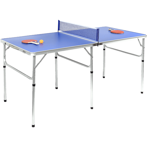 darrahopens Gift & Novelty > Games 152cm Portable Tennis Table, Folding Ping Pong Table Game Set