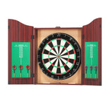 Darrahopens Gift & Novelty > Games 18" Dartboard Cabinet Set Professional Dartboard Wood Classic Game Party Sport