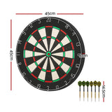 Darrahopens Gift & Novelty > Games 18" Dartboard Professional Dart Board Set Classic Game Party Sport Competition