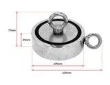 darrahopens Gift & Novelty > Games 340Kg Salvage Strong Recovery Magnet Neodymium Hook Treasure Hunting Fishing