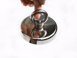 darrahopens Gift & Novelty > Games 400Kg Salvage Strong Recovery Magnet Neodymium Hook Treasure Hunting Fishing