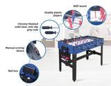 darrahopens Gift & Novelty > Games 4FT 12-in-1 Combo Games Tables Foosball Soccer Basketball Hockey Pool Table Tennis