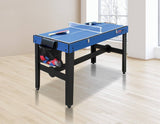 darrahopens Gift & Novelty > Games 4FT 12-in-1 Combo Games Tables Foosball Soccer Basketball Hockey Pool Table Tennis