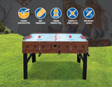 darrahopens Gift & Novelty > Games 4FT 3-in-1 Games Foosball Soccer Hockey Pool Table Table