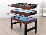 darrahopens Gift & Novelty > Games 4FT 3-in-1 Games Foosball Soccer Hockey Pool Table Table