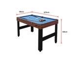 darrahopens Gift & Novelty > Games 4FT 3-in-1 Games Foosball Soccer Hockey Pool Table Table