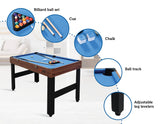 darrahopens Gift & Novelty > Games 4FT 3-in-1 Games Foosball Soccer Hockey Pool Table Table