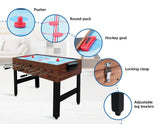 darrahopens Gift & Novelty > Games 4FT 3-in-1 Games Foosball Soccer Hockey Pool Table Table