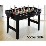 darrahopens Gift & Novelty > Games 4FT 4-In-1 Soccer Table Tennis Ice Hockey Pool Game Football Foosball Kids Adult
