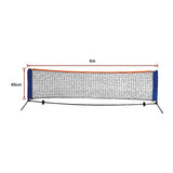 darrahopens Gift & Novelty > Games 6 Meters Portable Foldable Mini Tennis Net & Post Set