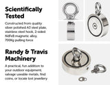darrahopens Gift & Novelty > Games 700Kg Salvage Strong Recovery Magnet Neodymium Hook Treasure Hunting Fishing