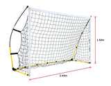 darrahopens Gift & Novelty > Games 8' x 5' Soccer Football Goal Foot Portable Net Quick Set Up