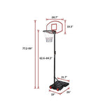 darrahopens Gift & Novelty > Games Basketball Ring Hoop Height Adjustable Portable Set