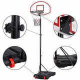 darrahopens Gift & Novelty > Games Basketball Ring Hoop Height Adjustable Portable Set