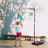darrahopens Gift & Novelty > Games Basketball Ring Hoop Height Adjustable Portable Set