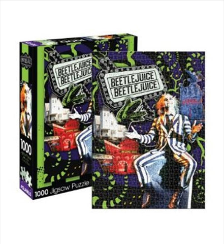 Darrahopens Gift & Novelty > Games Beetlejuice Collage 1000pc Puzzle