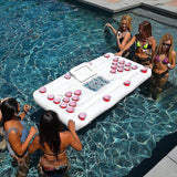 darrahopens Gift & Novelty > Games Big PVC Inflatable Beer Pong Raft Floating Pool Party Pong Game Table Lounge Toy
