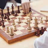 darrahopens Gift & Novelty > Games Chess Board Games Folding Large Chess Wooden Chessboard Set Wood Toy Gift