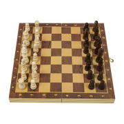 darrahopens Gift & Novelty > Games Chess Board Games Folding Large Chess Wooden Chessboard Set Wood Toy Gift