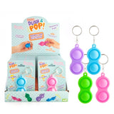 Darrahopens Gift & Novelty > Games Double Push And Pop Keychain (Random Colour)