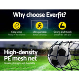 darrahopens Gift & Novelty > Games Everfit Portable Soccer Football Goal Net Kids Outdoor Training Sports
