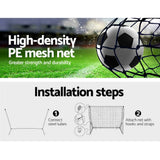 darrahopens Gift & Novelty > Games Everfit Portable Soccer Football Goal Net Kids Outdoor Training Sports 3.6M XL