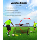 darrahopens Gift & Novelty > Games Everfit Portable Soccer Rebounder Net Volley Training Football Goal Pass Trainer