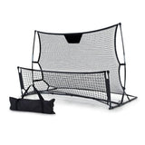 darrahopens Gift & Novelty > Games Everfit Portable Soccer Rebounder Net Volley Training Football Goal Pass Trainer