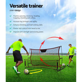 darrahopens Gift & Novelty > Games Everfit Portable Soccer Rebounder Net Volley Training Football Goal Trainer XL