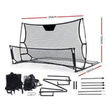darrahopens Gift & Novelty > Games Everfit Portable Soccer Rebounder Net Volley Training Football Goal Trainer XL