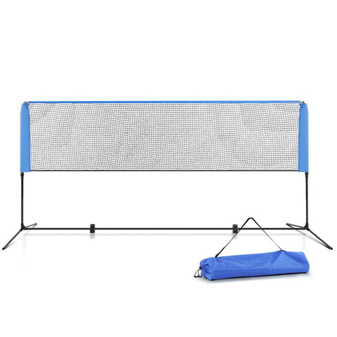 darrahopens Gift & Novelty > Games Everfit Portable Sports Net Stand Badminton Volleyball Tennis Soccer 3m 3ft Blue